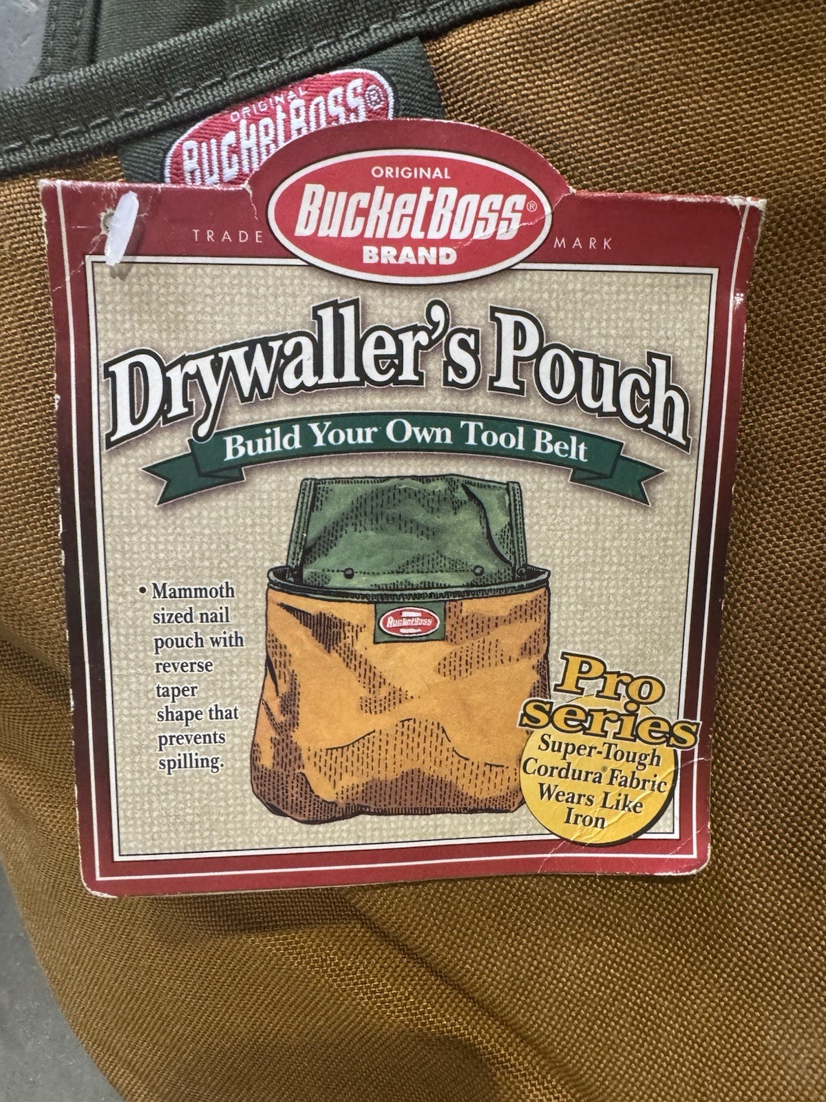 Bucket Boss Drywaller’s Pouch