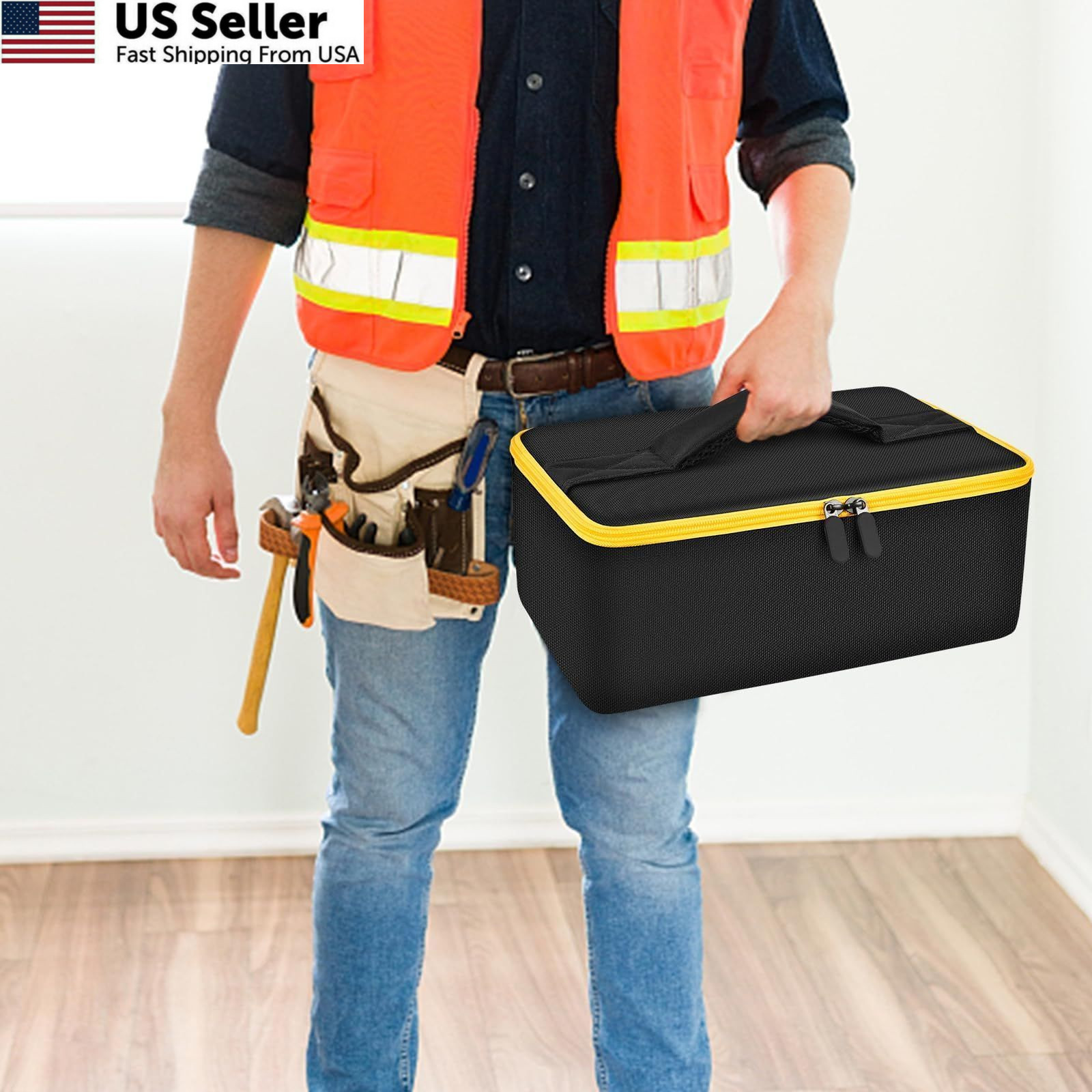 Bag Compatible with DEWALT 20V MAX Cut Off Tool 3 11.5*7.5*3.82 inches, Black