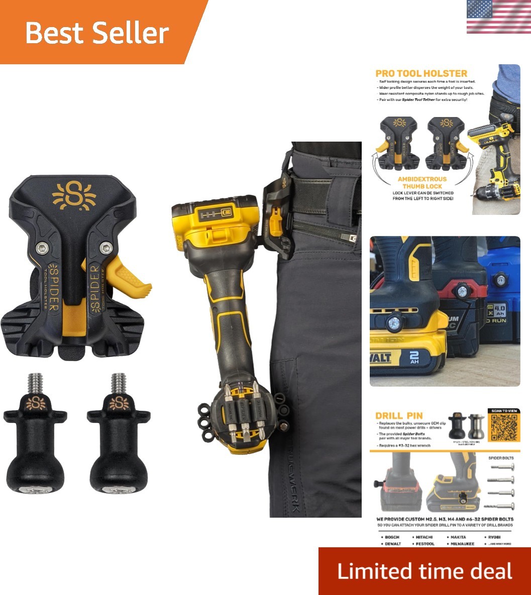 Belt-Mounted Tool Holster for Professionals – Durable, Easy to Install & Use