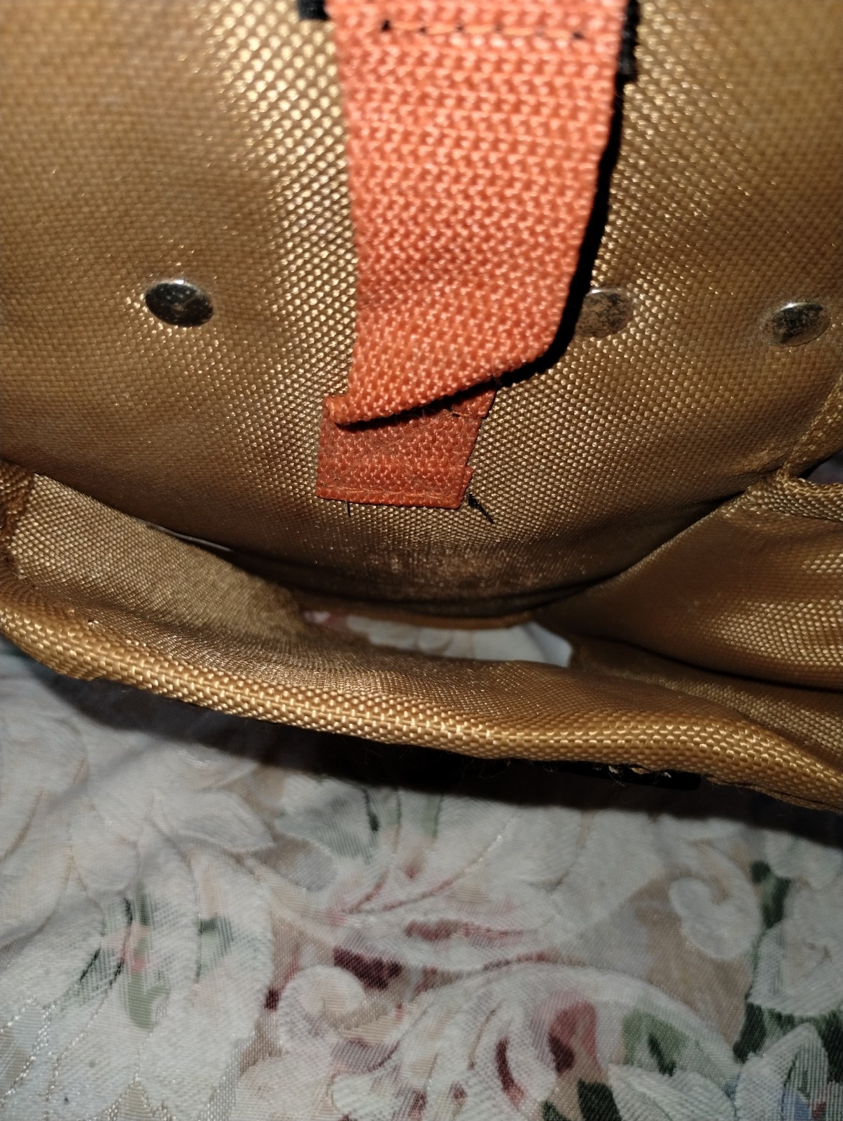 US General brown drill holder tool pouch preowned