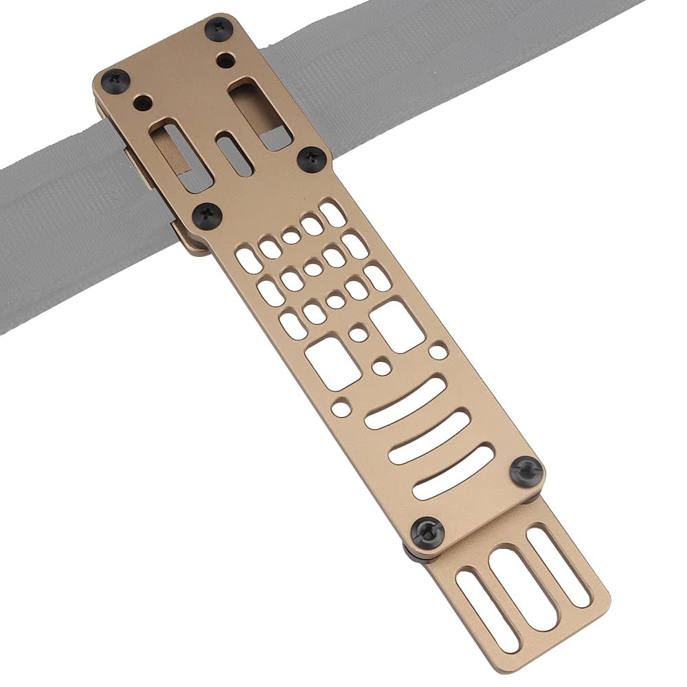 Tactical Sinking Holster Leg Hanging Extension Plate Adjustable Metal Modular…