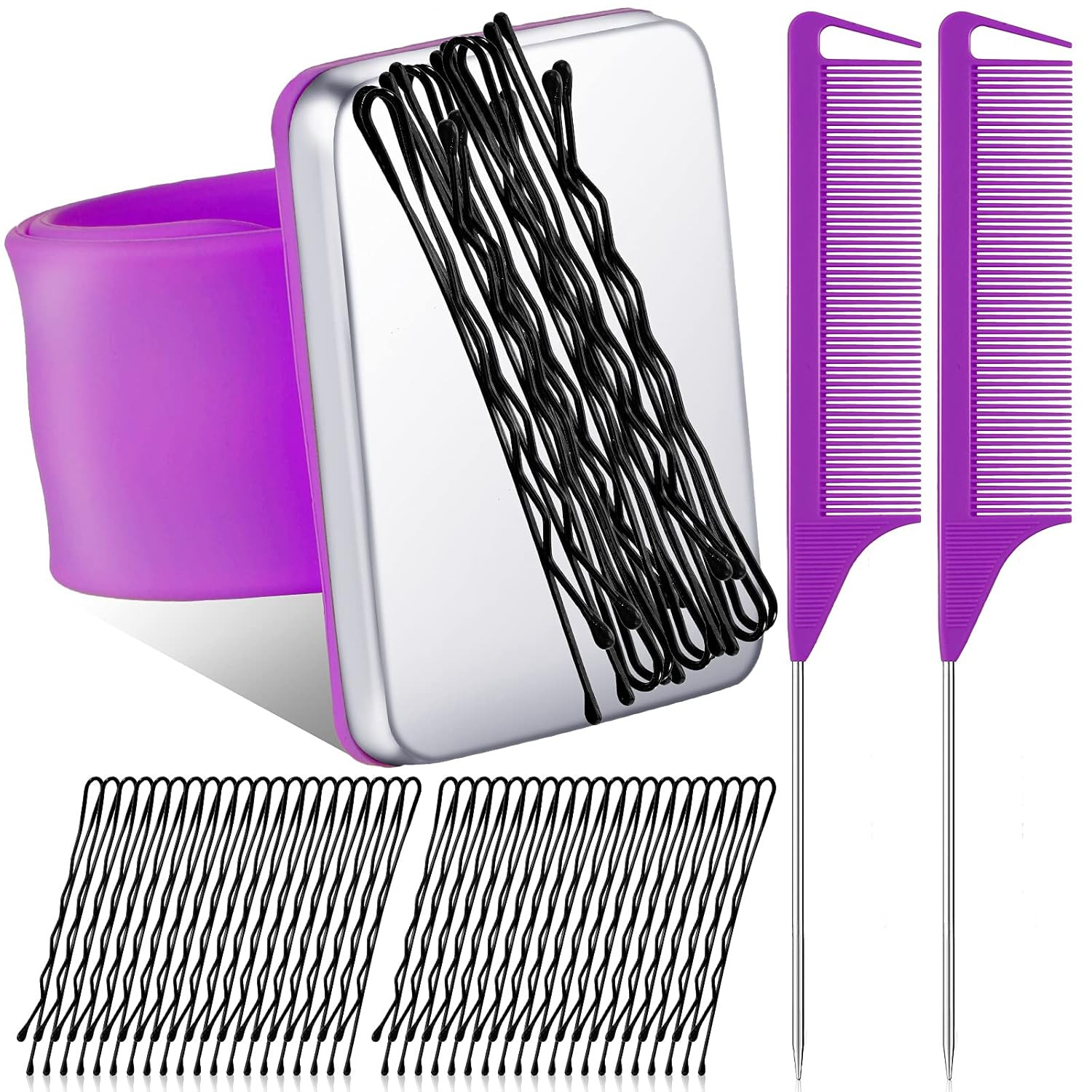 Magnetic Silicone Wrist Strap Hair Braiding Tools Magnetic Wristband Sewing Pinc