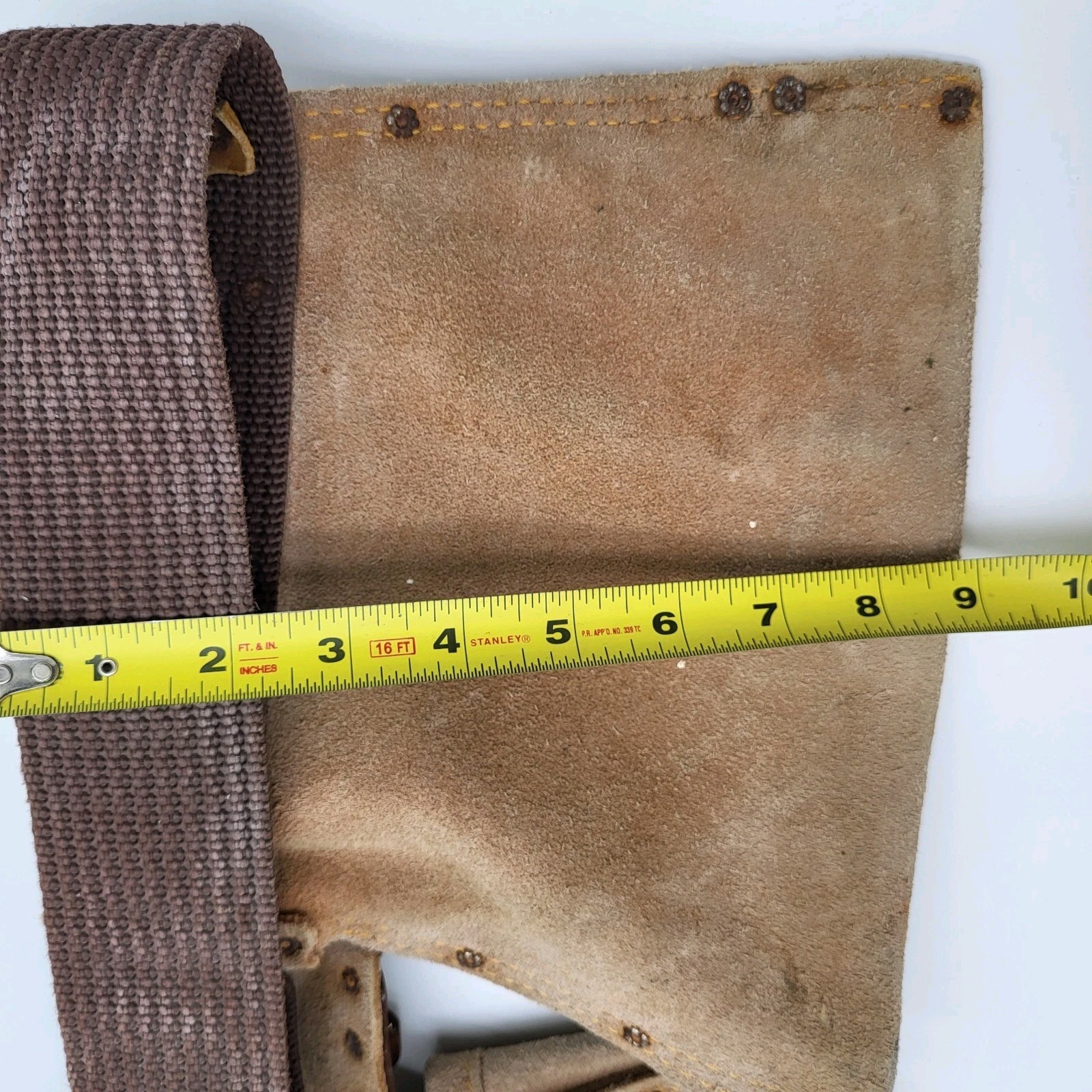CLC Custom Leather Craft Tool Belt Construction Work Carpenter #427X Adjustable