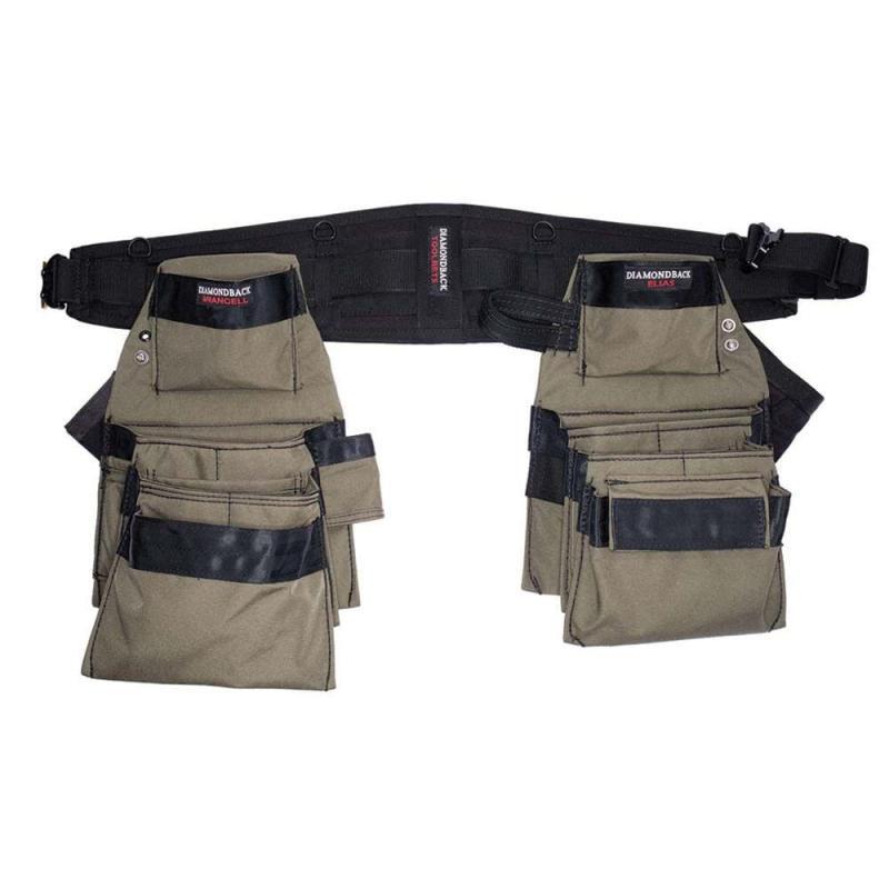 Diamondback 5-20-GR-M Denali 2.0 Toolbelt System – Right – GRN – Medium