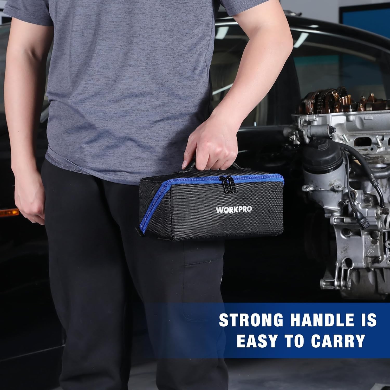 Versatile 10-Inch Tool Storage Bag – Perfect for Organizing Tools & More