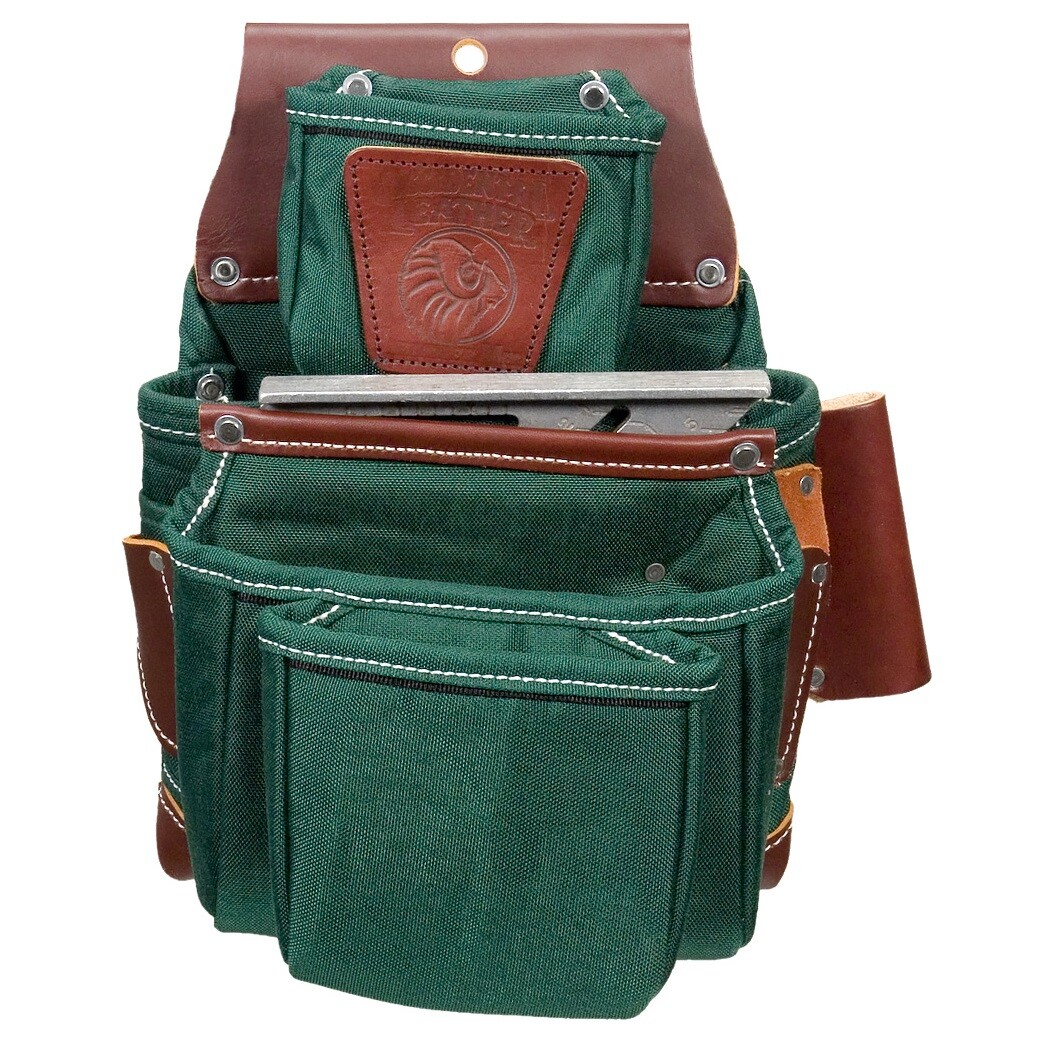 Occidental Leather 8062 OxyLights 4 Pouch Fastener Bag, 10 Pockets & Tool Holder