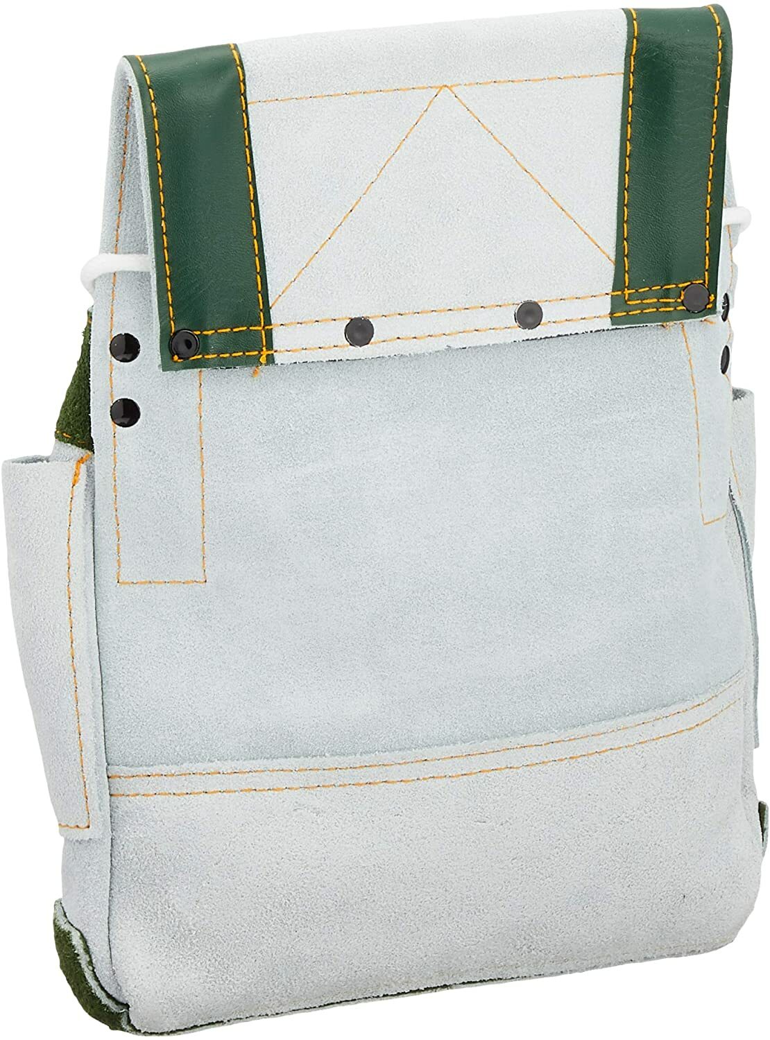 SK11 Tool waist Pouch Leather Nail Bag 2 Pocket (350x290mm) SMK-350 Japan