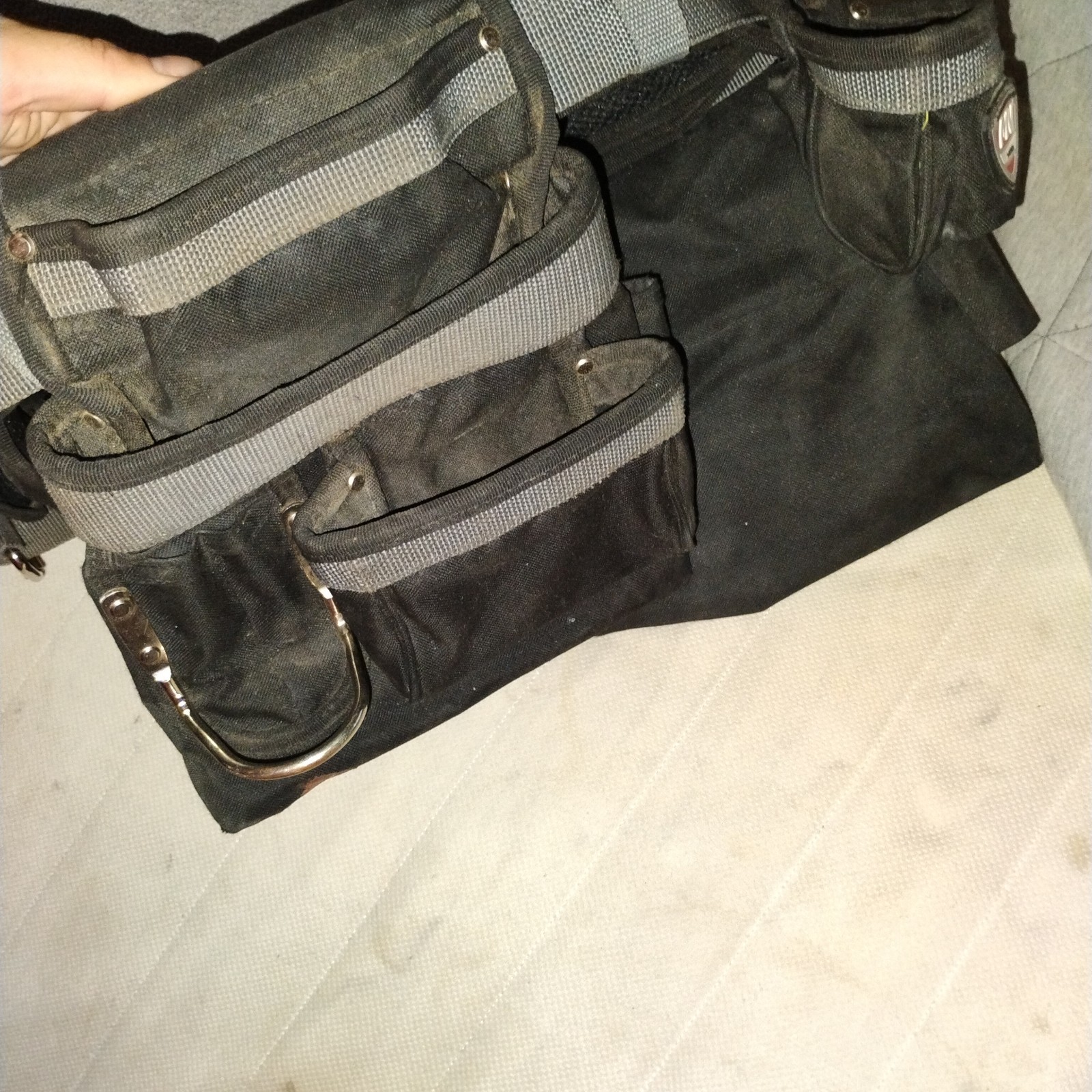 McGuire-Nicholas Multi Pocket Toolbelt Rig Tool Belt See Description Vintage