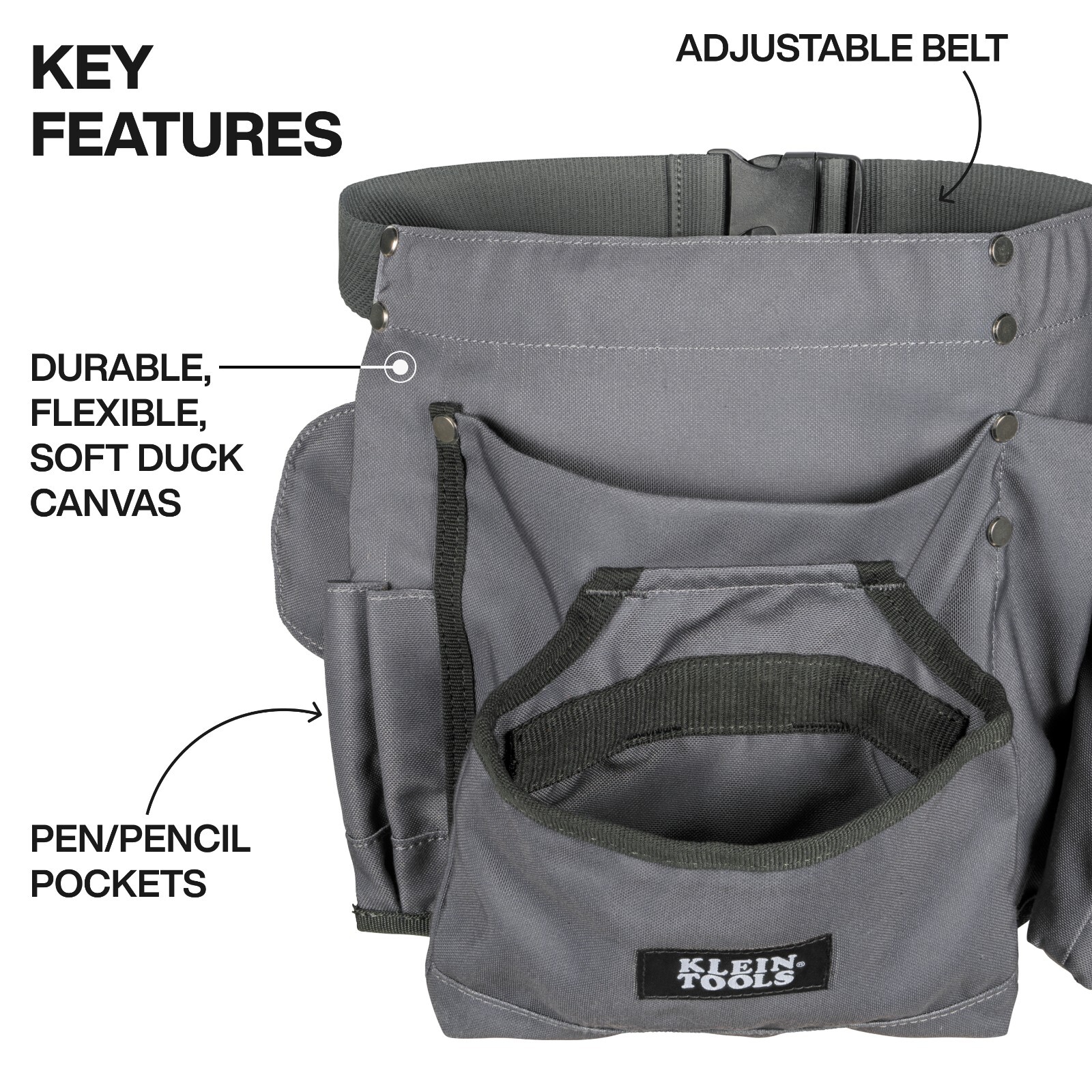 Klein Tools 21024 8-Pocket Tool Apron