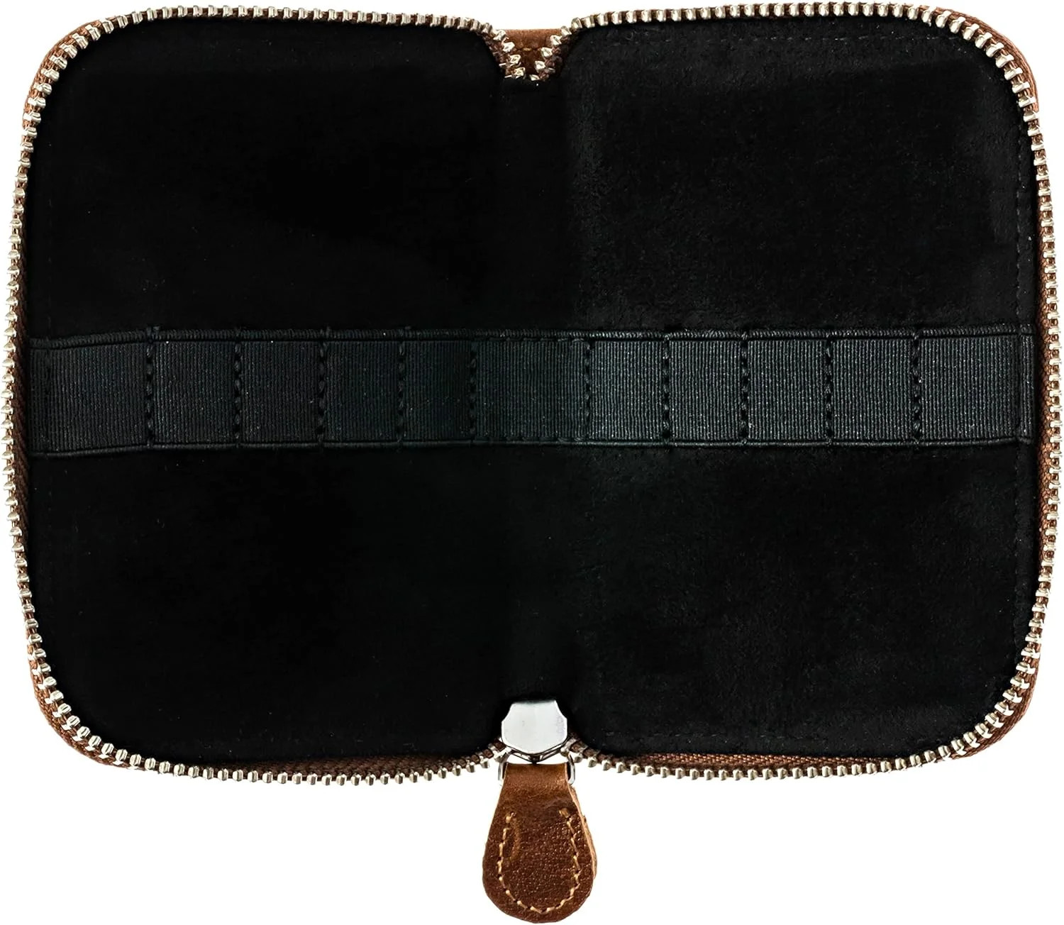 Leather Zipper Screwdriver Case (No Tools) by W&S for Travel and Storage of Scre
