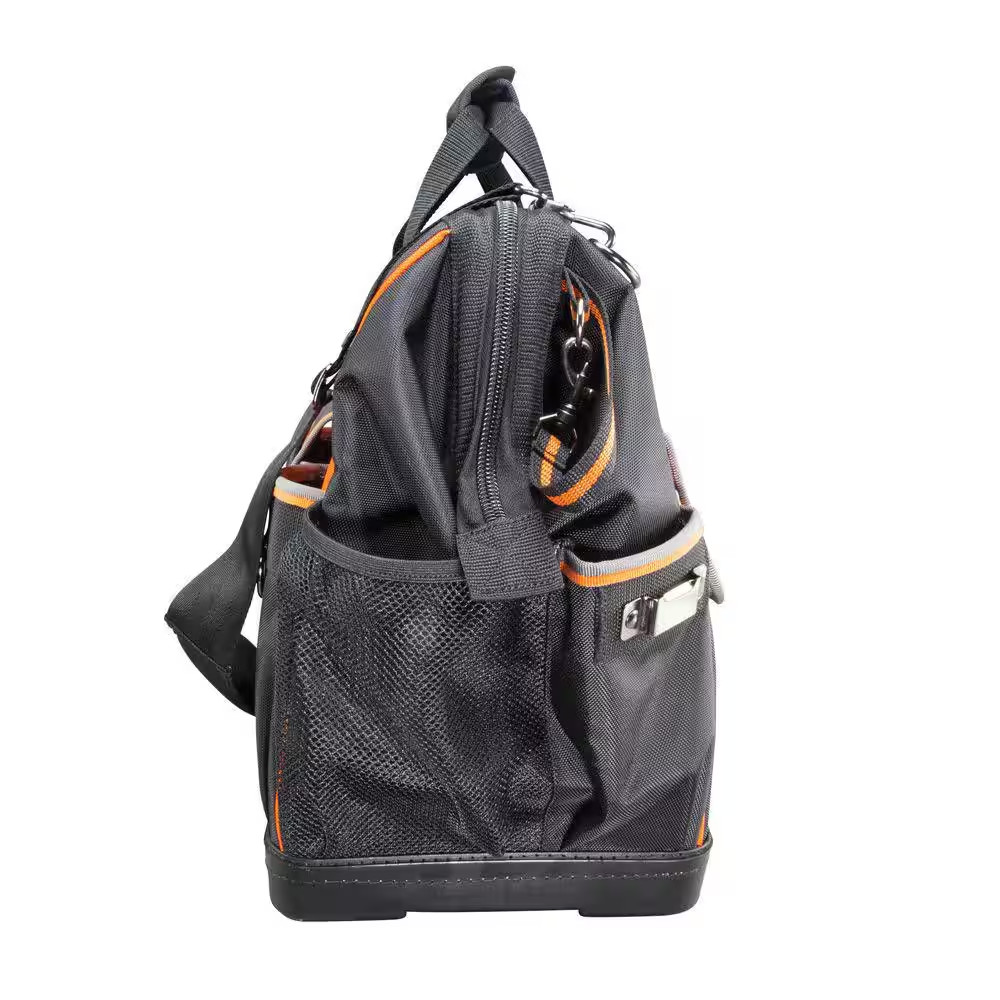 Tool Bag, Tradesman Pro Wide-Open Tool Bag, 42 Pockets, 16-Inch Free Shipping Ne