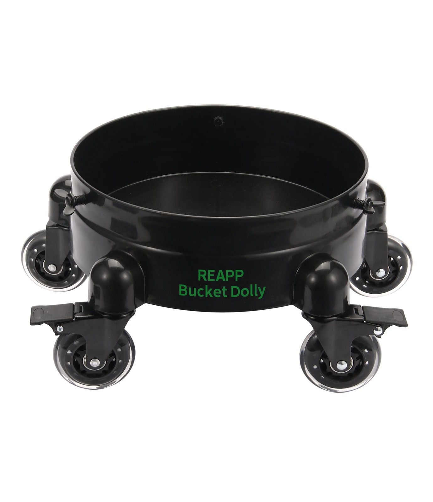 REAPP Bucket Dolly with Wheels,Heavy-Duty 360°Rolling Car Wash Bucket Dolly w…