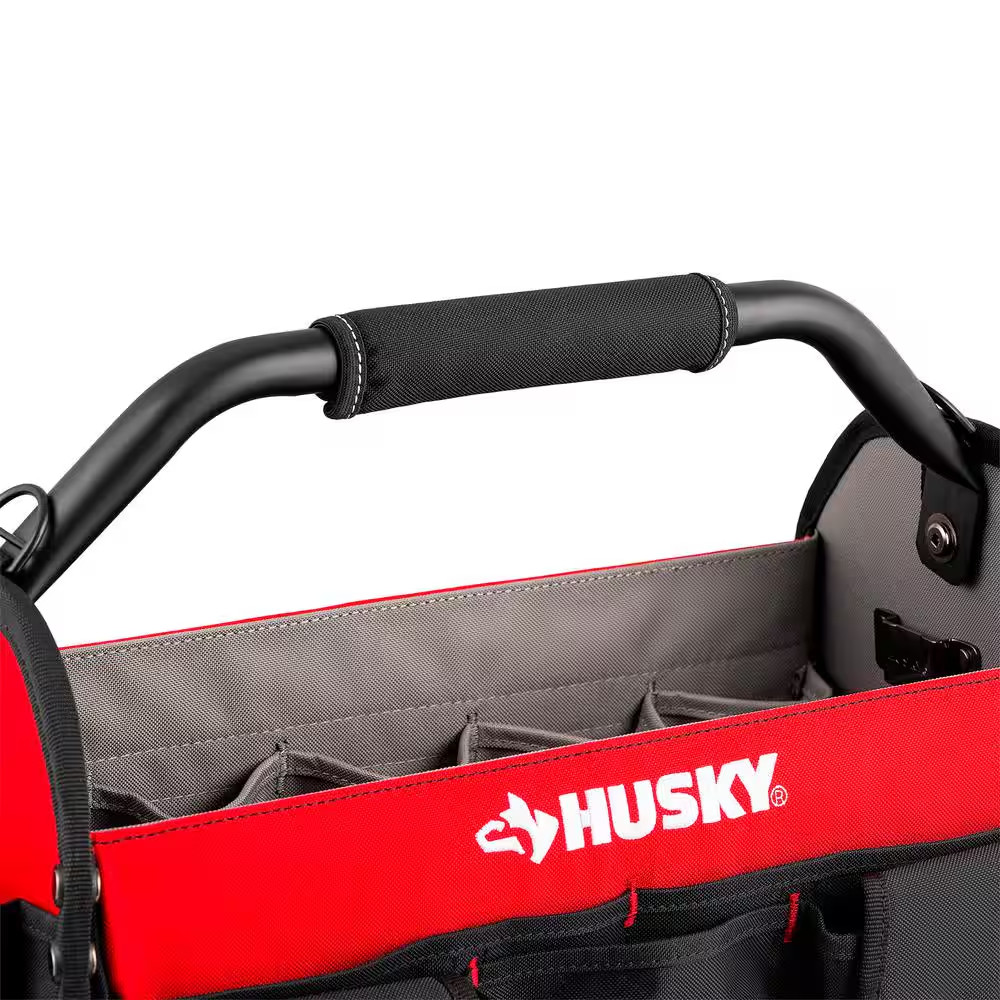 17 In. 18 Pocket Open Top Tool Bag