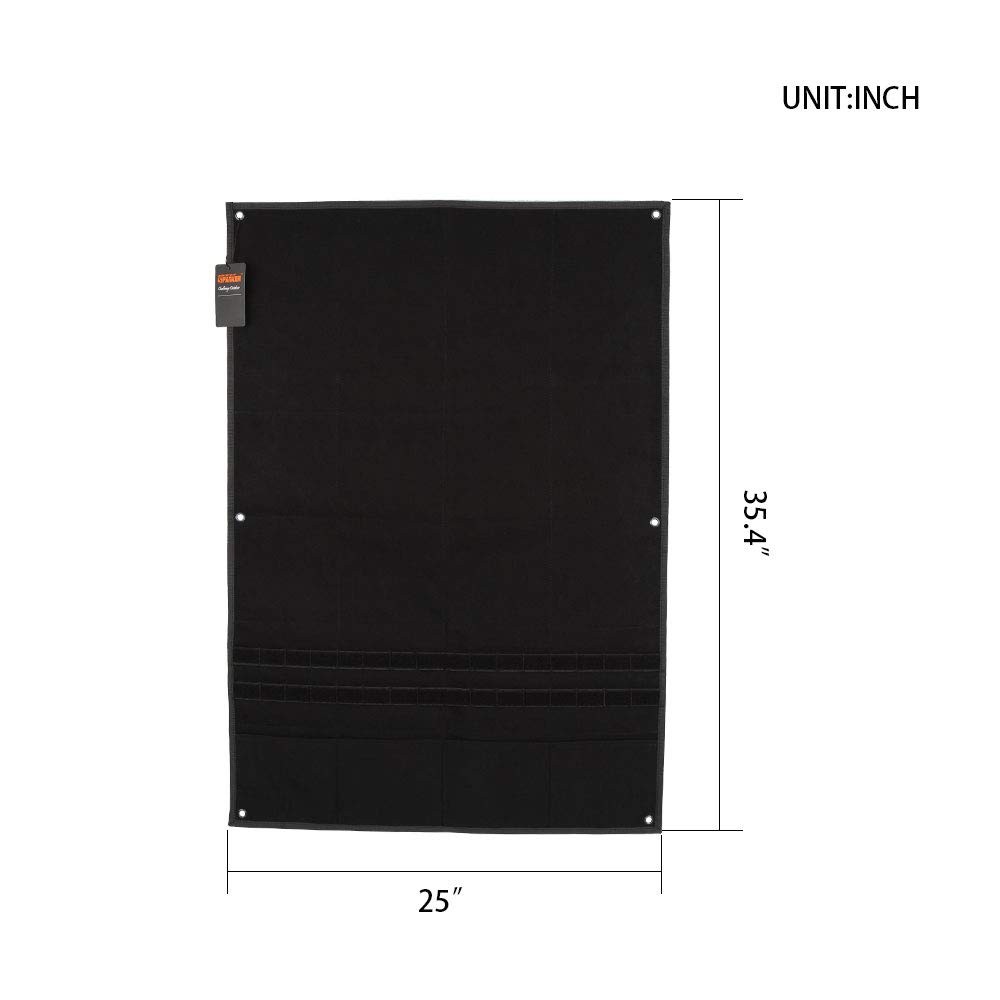 ELITE SPANKER Patchs Display Board Foldable Military Patch Holder Panel Molle