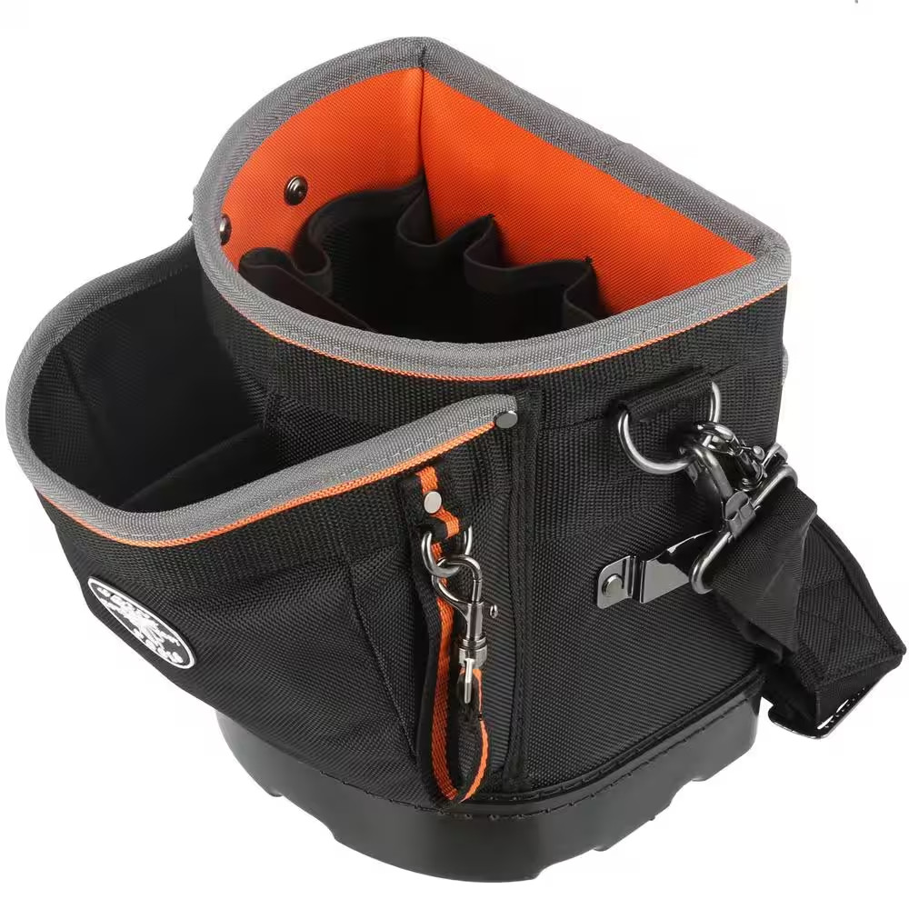 NEW Durable Tradesman Pro Shoulder Pouch Tool Bag 14 Pockets 10 inches