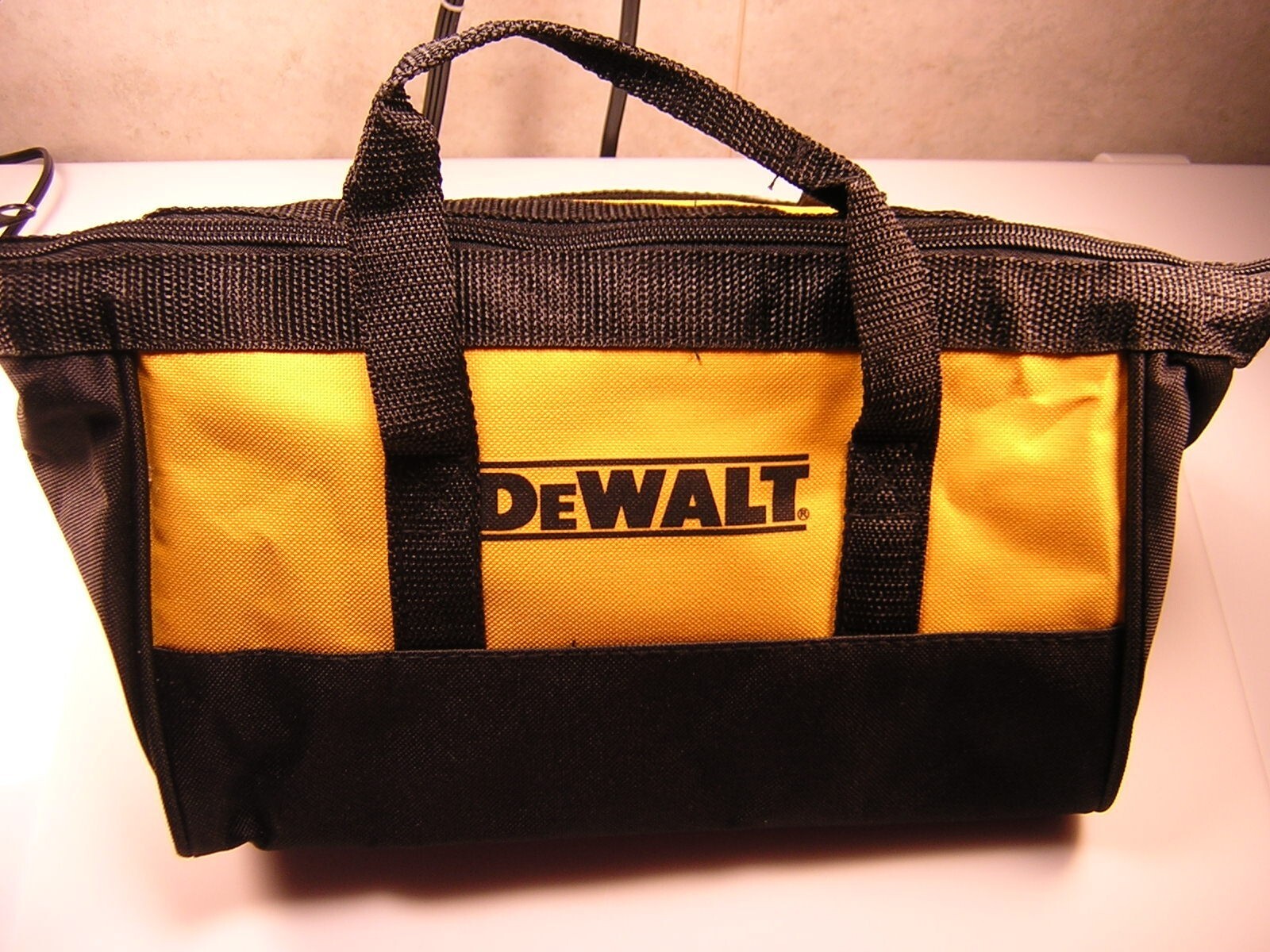DeWalt 11x9x7 Small Heavy Duty Nylon Canvas Tool Bag Case