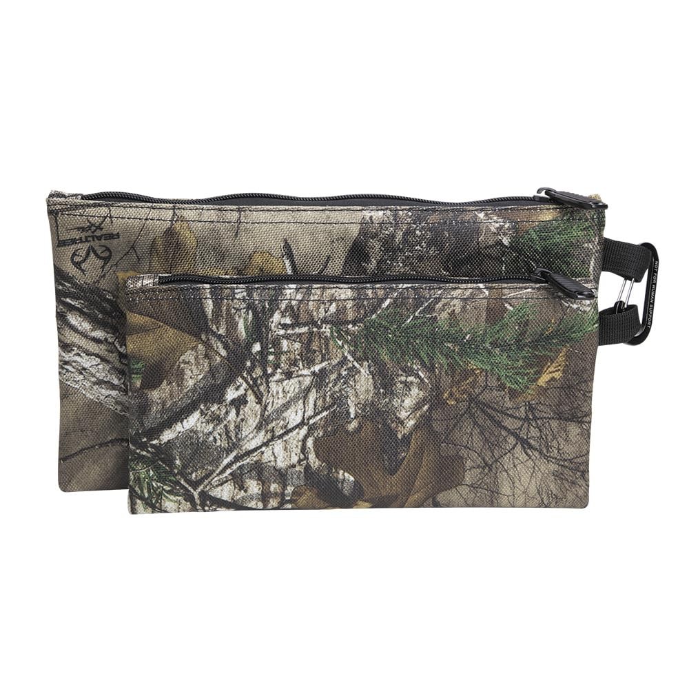 Klein Tools 55560 Zipper Bags, Camo Bags Are 12.5 And 10-Inch, 1680d Ballistic
