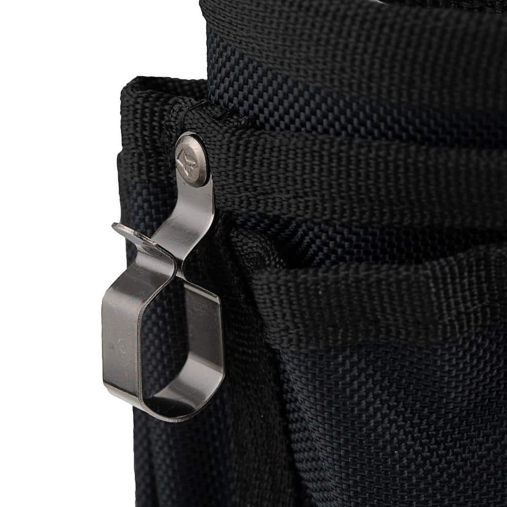Husky 9-Pocket Black Maintenance Tool Belt Pouch