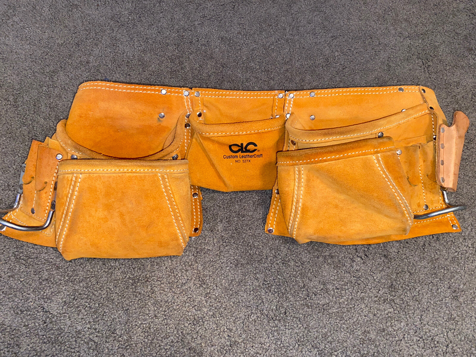 CLC Custom Leathercraft 527X Heavy Duty Construction Work Tool Belt