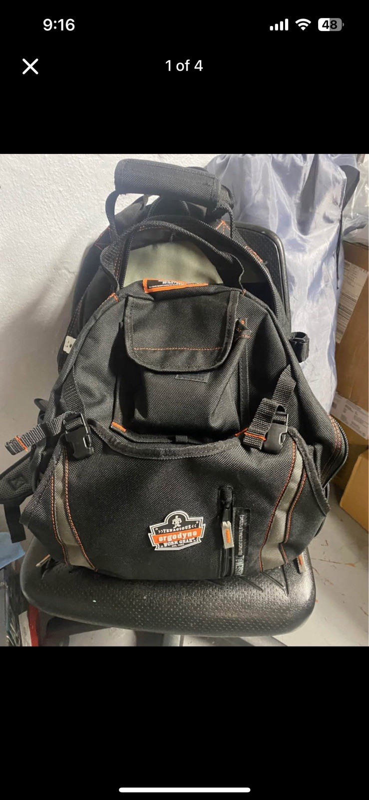 tool backpack bag