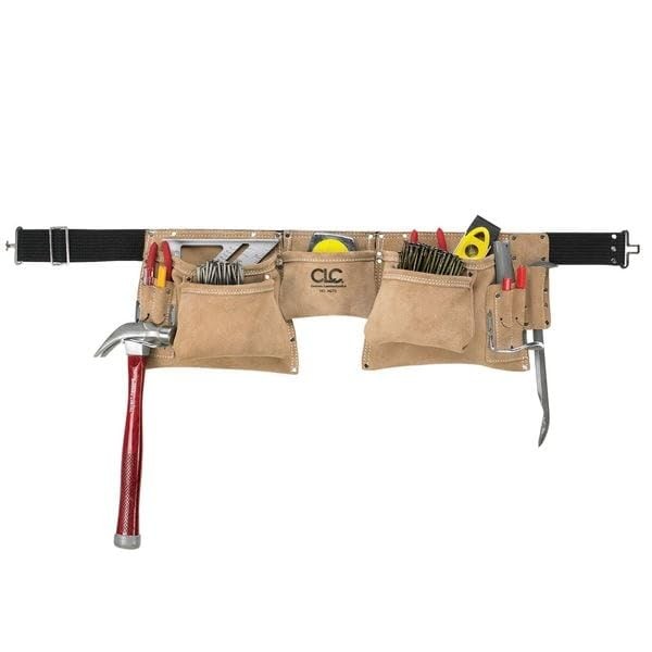 Custom LeathercraftI427X Heavy Duty Contractor-Grade Suede Leather Work Apron…