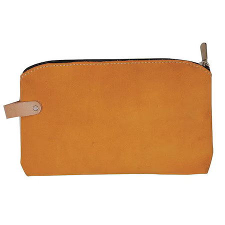 Westward 13T120 Tool Bag, Tan, Leather, 1 Pockets