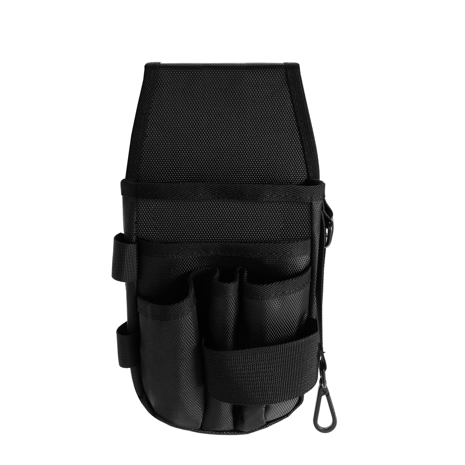 5-Pockets Tool Pouch, Black Tool Pouch Organization, Heavy-Duty Electrician T…