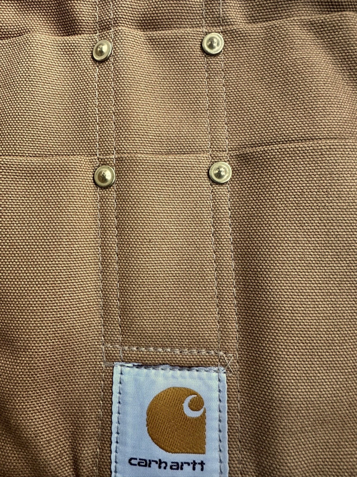Carhartt Size L/XL Duck Canvas Waist Apron Adjustable Tool Utility Belt Durable
