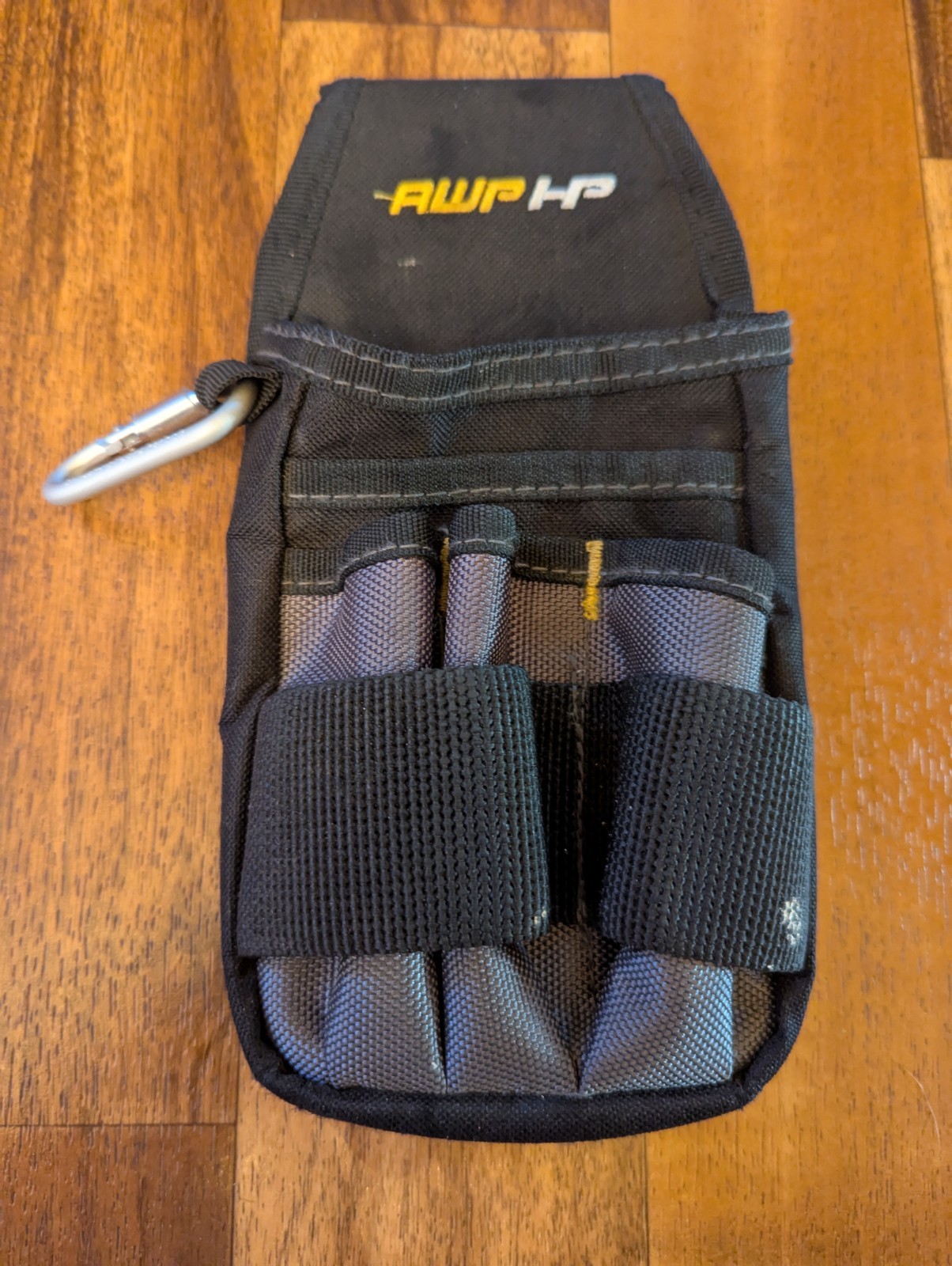 AWP HP Mini Electrician Tool Pouch With 7 Pockets & Belt Clip