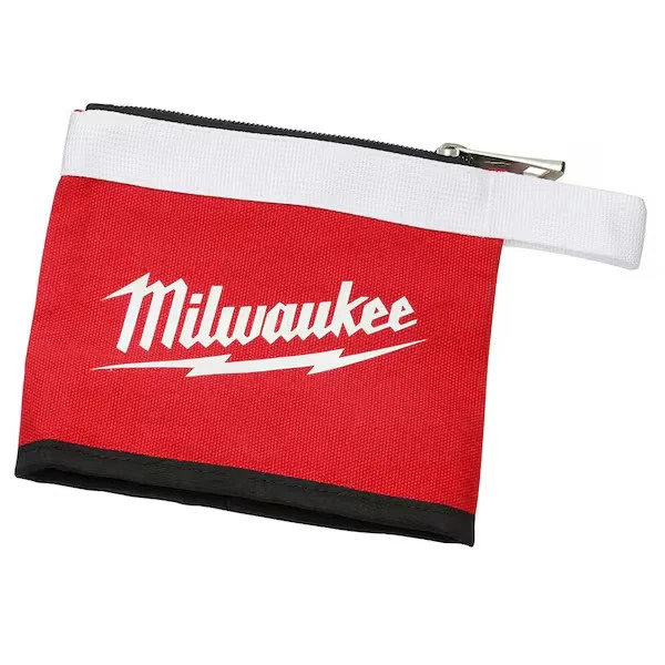 Milwaukee 14 in., 8 in. and 6 in. Multi-Size Zipper Tool Bags in Red (3-Pack)