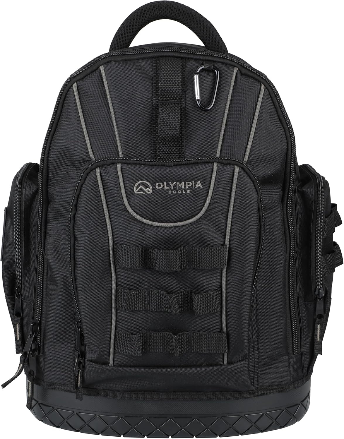 17.5 in Tool Organizer Backpack, Heavy-Duty Tool Bag Backpack with Padded Should