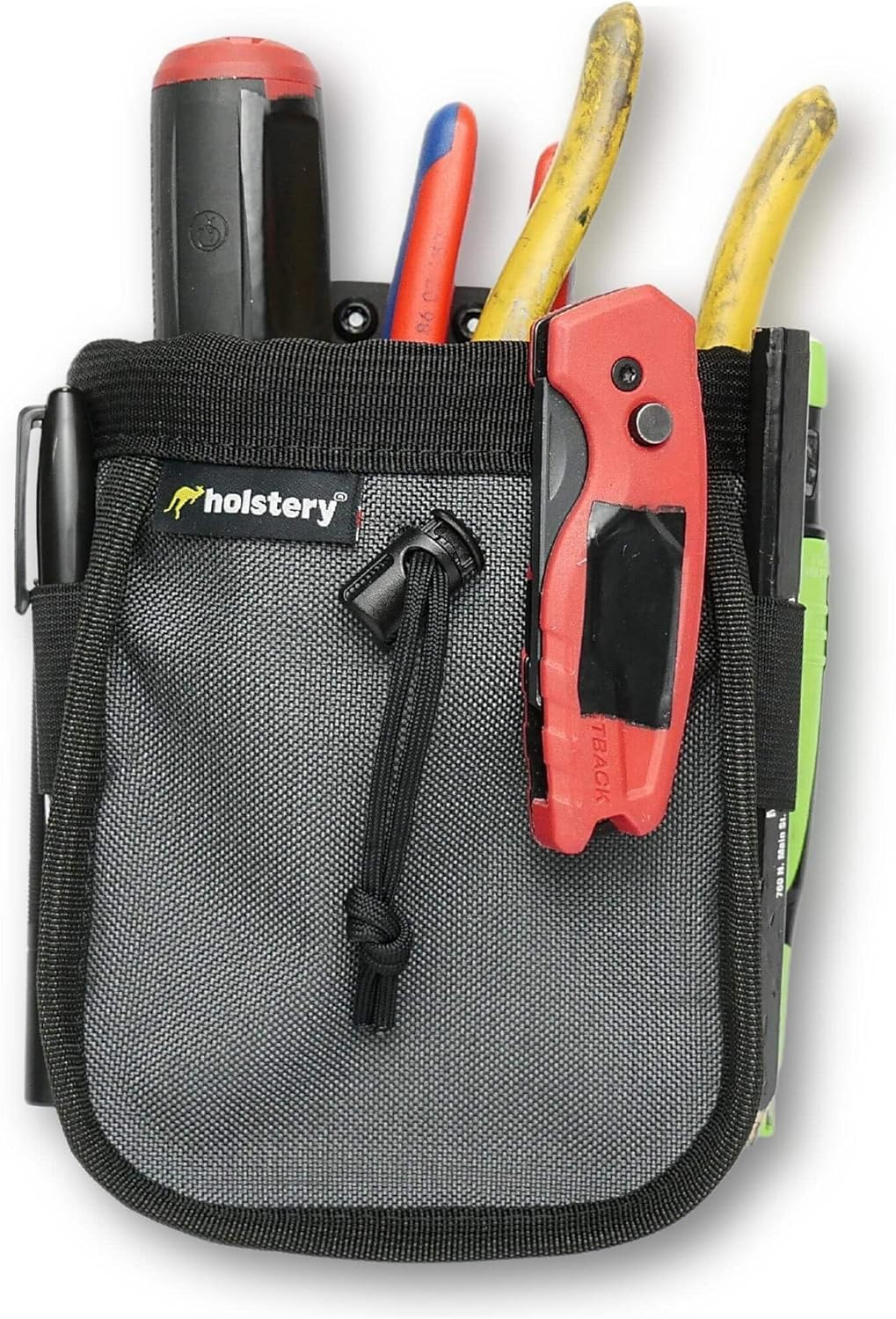 Joey Pouch | Clip-On Tool Belt Bag for Tools, Screws, and Nails – Great
