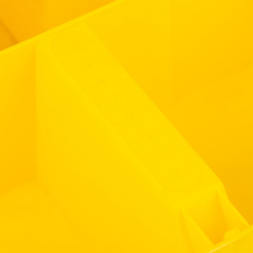 Bucket Boss Bucket Stacker Small Parts Organizer 15051 Yellow