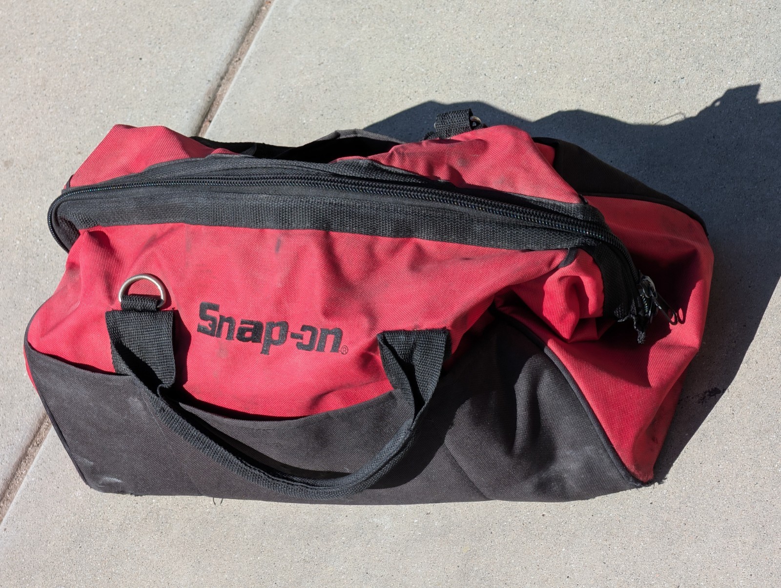 Snap On Tools Large Tool Bag/ Tote Bag/ Organizer Bag/ 18”x9”x12”
