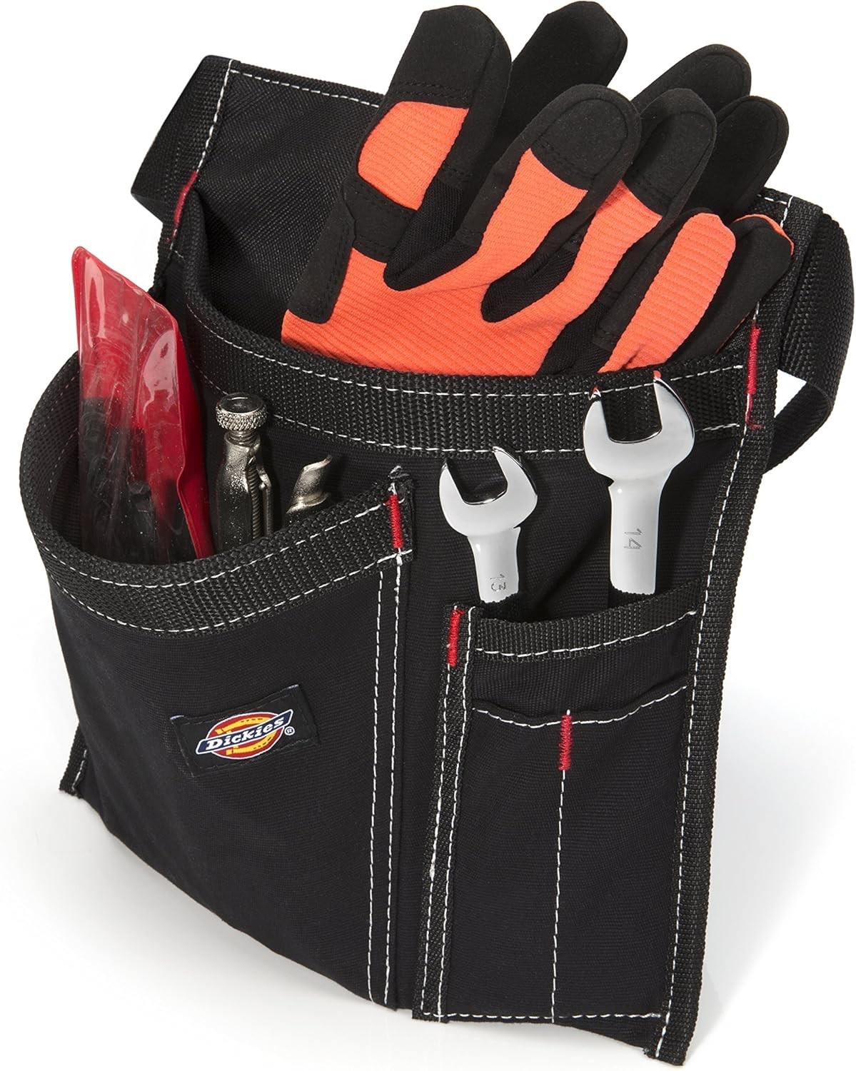 Convenient 5-Pocket Tool Belt Pouch with Durable Construction for DIY Projects