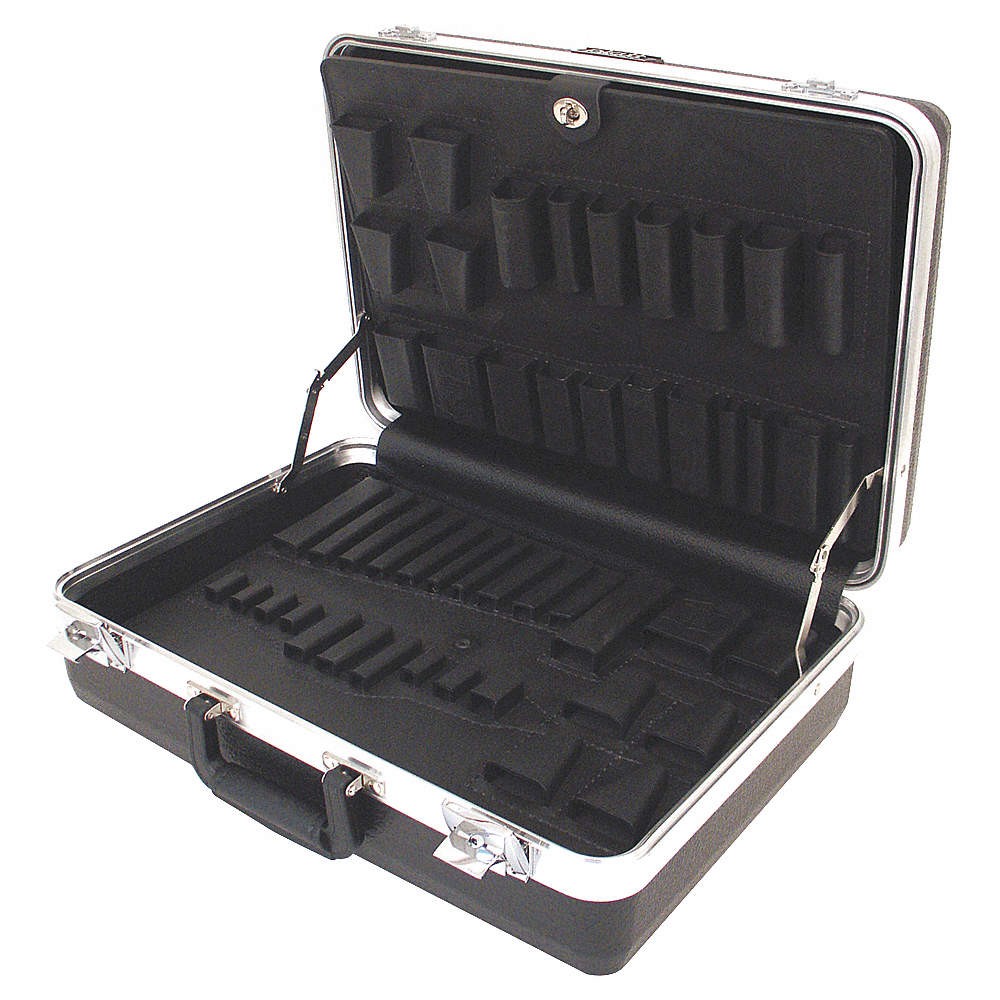 PLATT 600T-CB Plastic,Tool Case,14 1/4 in 30JZ71