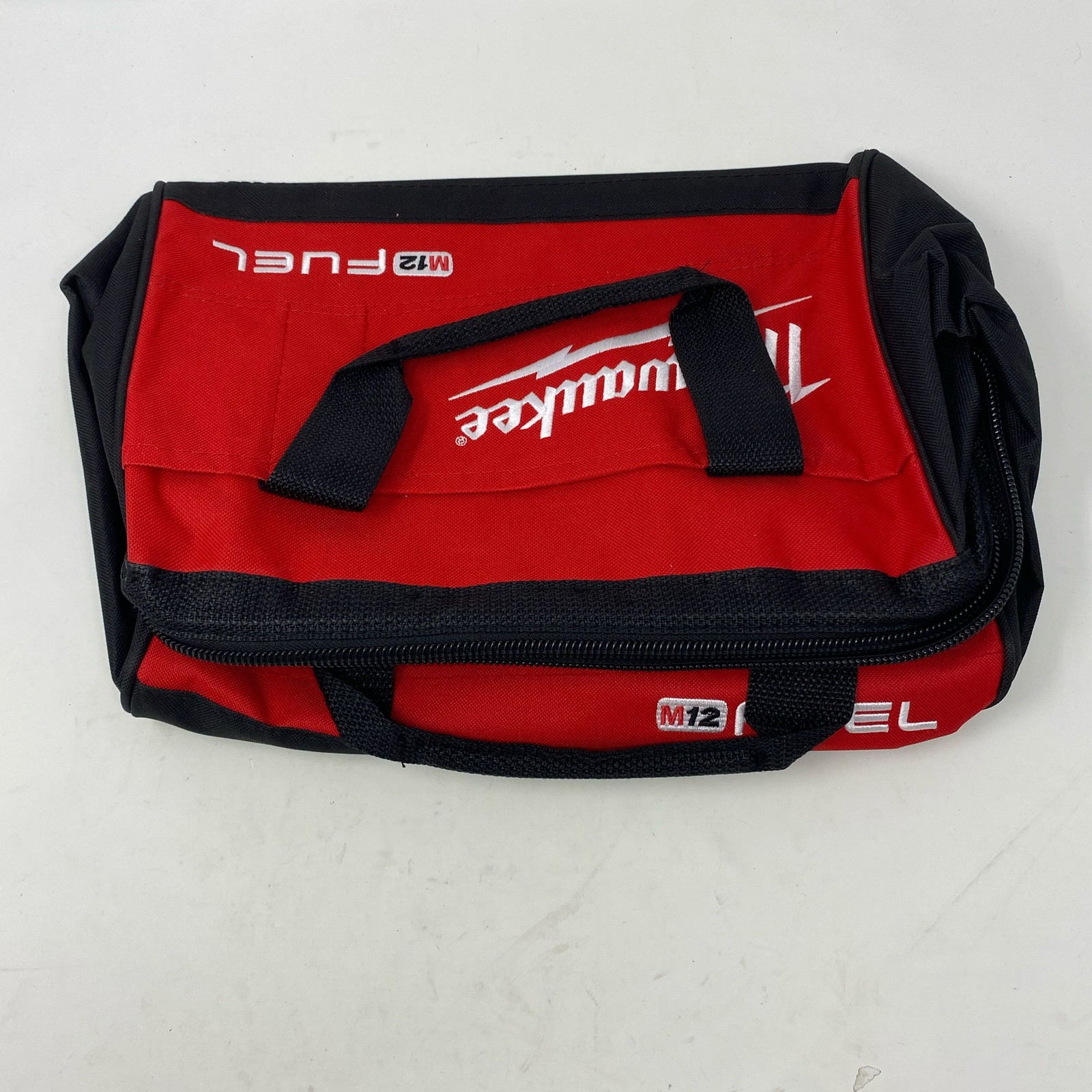 Milwaukee M12 FUEL Red/Black Small Contractor Tool Bag 13x8x10