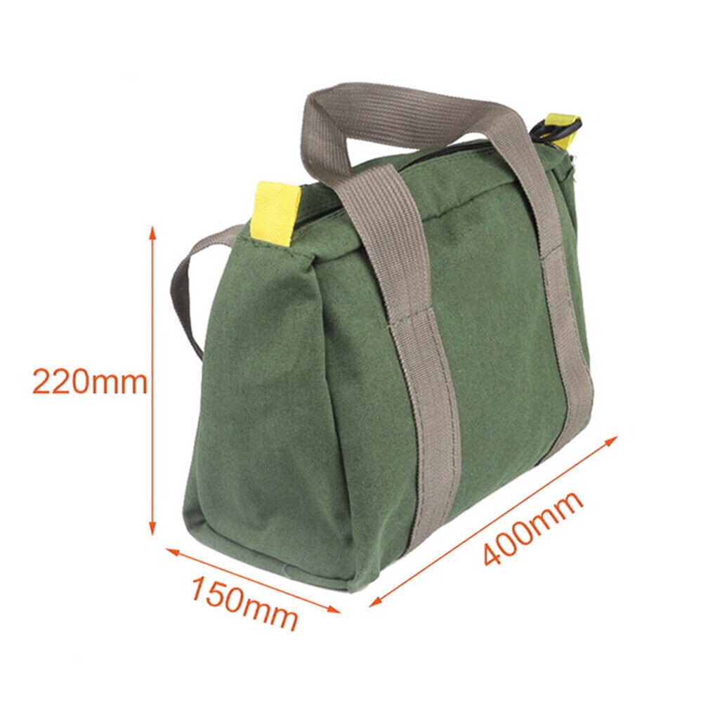 Waterproof 16 Inch Tool Bag – Large Capacity Canvas Tote for Hand Tools