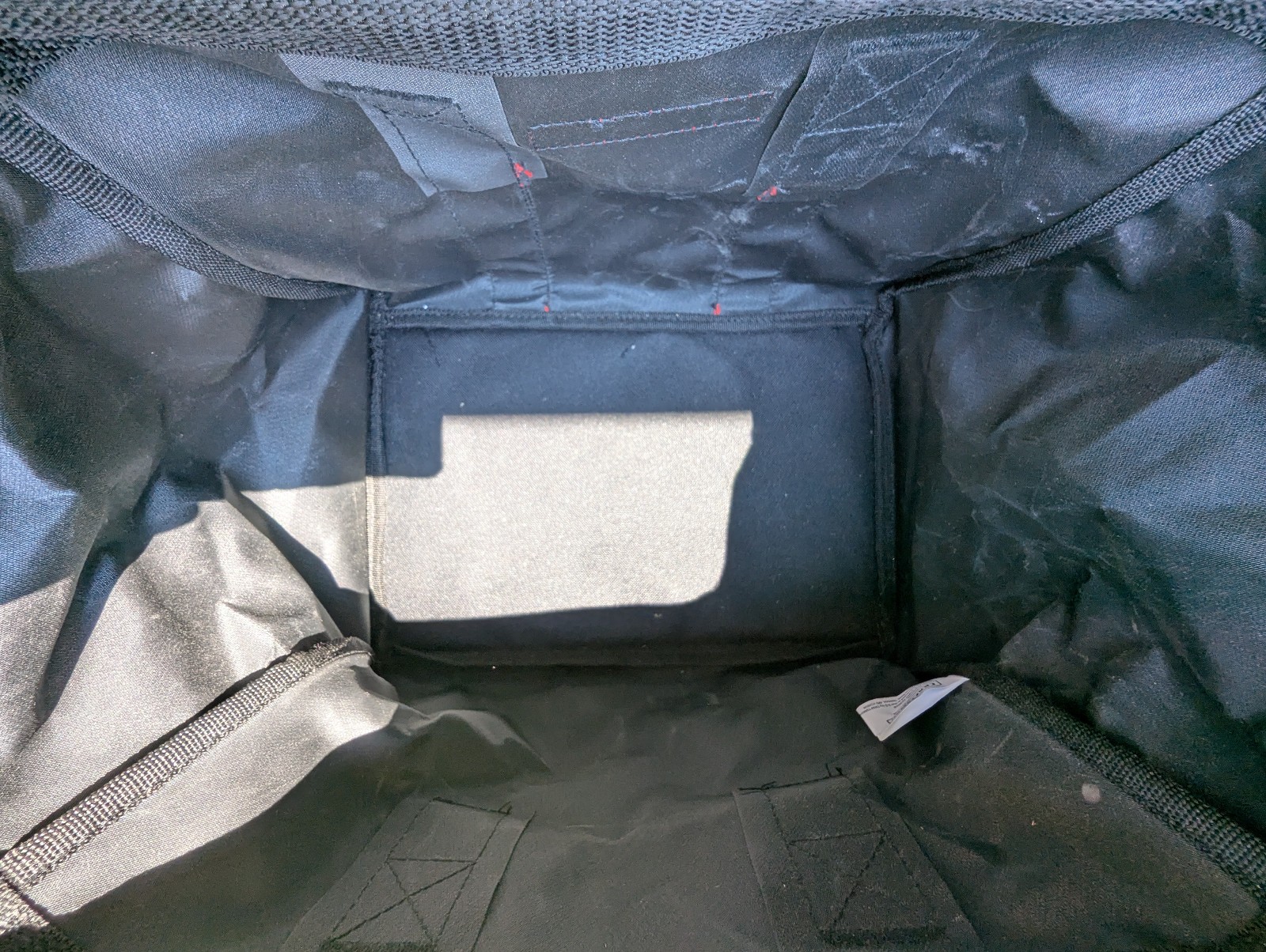 Craftsman two Widemouth Tool Bags NOS Black & Red (SEE PICS for SIZES) 1 L 1 S
