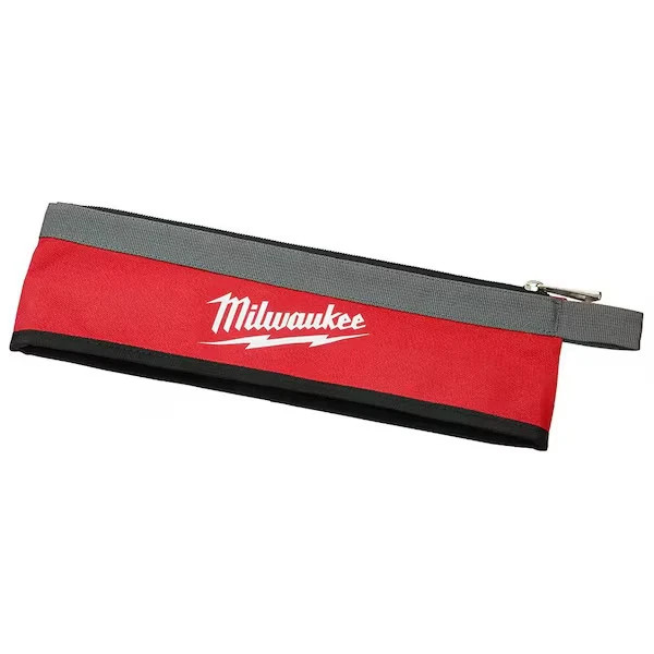 Milwaukee 14 in., 8 in. and 6 in. Multi-Size Zipper Tool Bags in Red (3-Pack)
