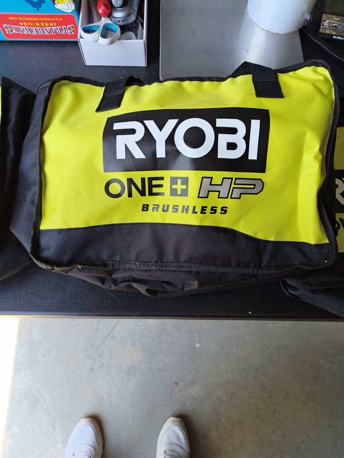 LOT of 4 New Ryobi 17” x 12” x 6” One+ HP Contractors Tool Bags