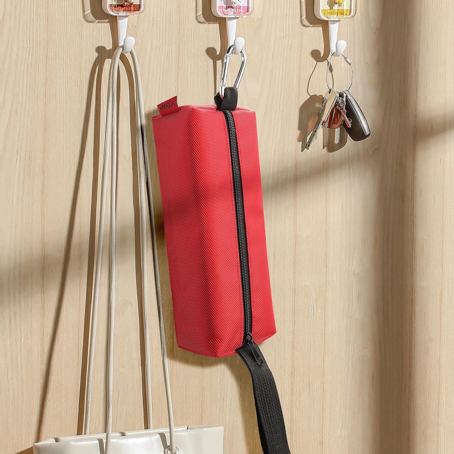 1680D Oxford Fabric Tool Bags 5 Pack Waterproof Zipper Pouches for Professionals
