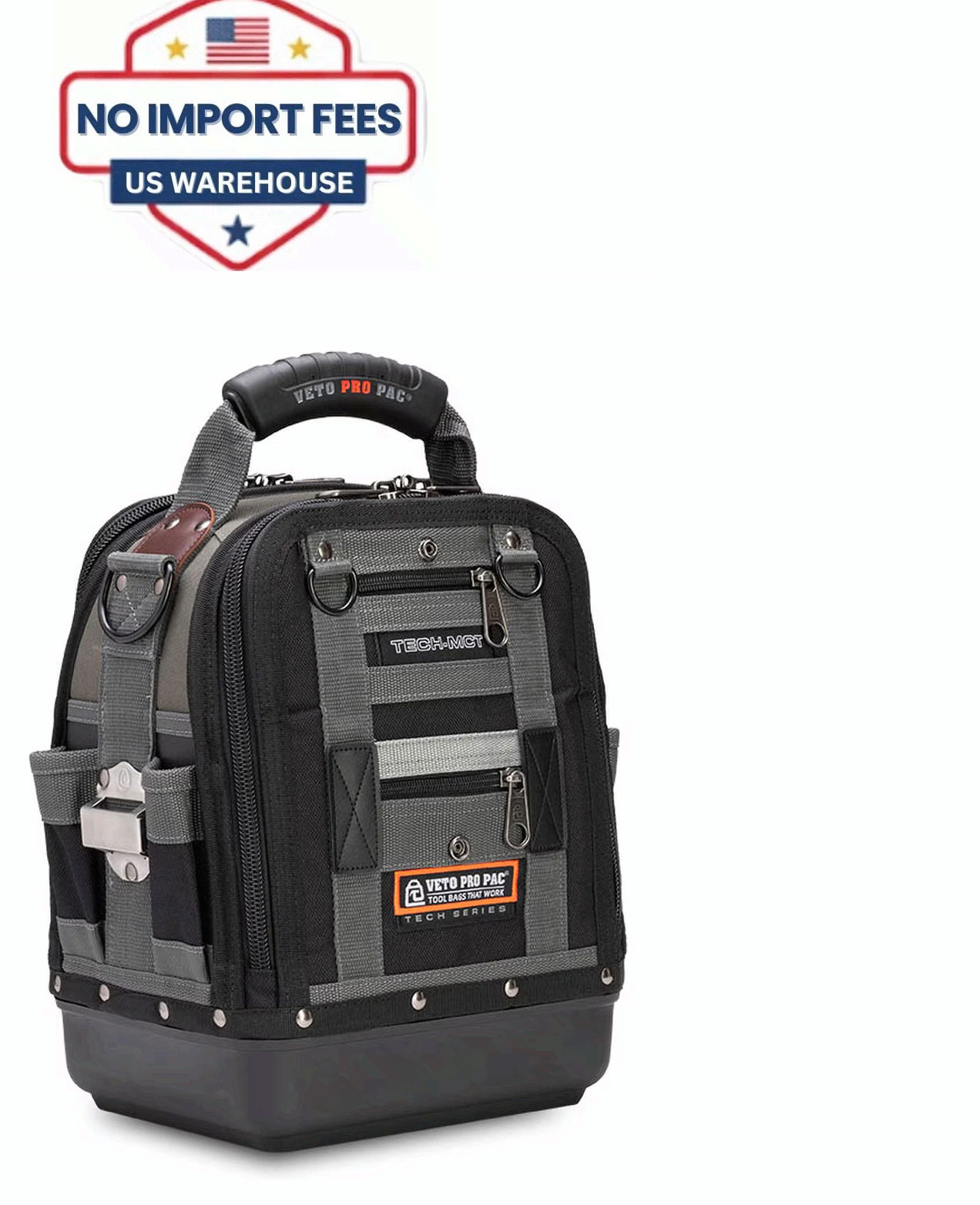 Veto Pro Pac TECH MCT Compact/Tall Tool Bag, VPP10060