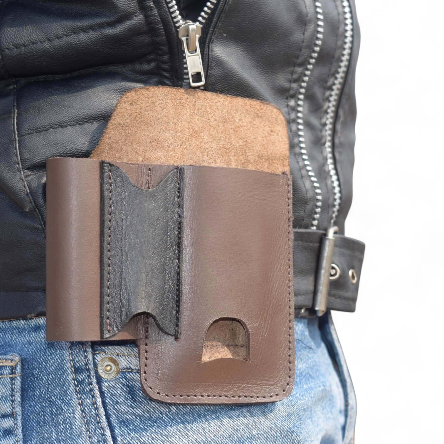 Leather Multitool Sheath with Belt Clip – Multitool Holster for Belt – EDC Be…