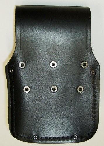 Kozuchi PC-17 Black Leather Tape Measure Case for 7.5m Wide Tape Measures