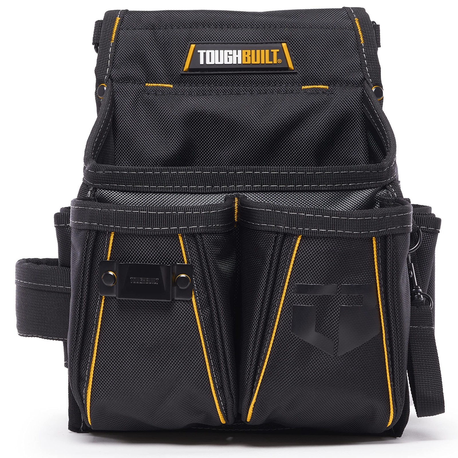 Compact Mini Electrician Tool Pouch, Durable 1680D Fabric, Reinforced Design