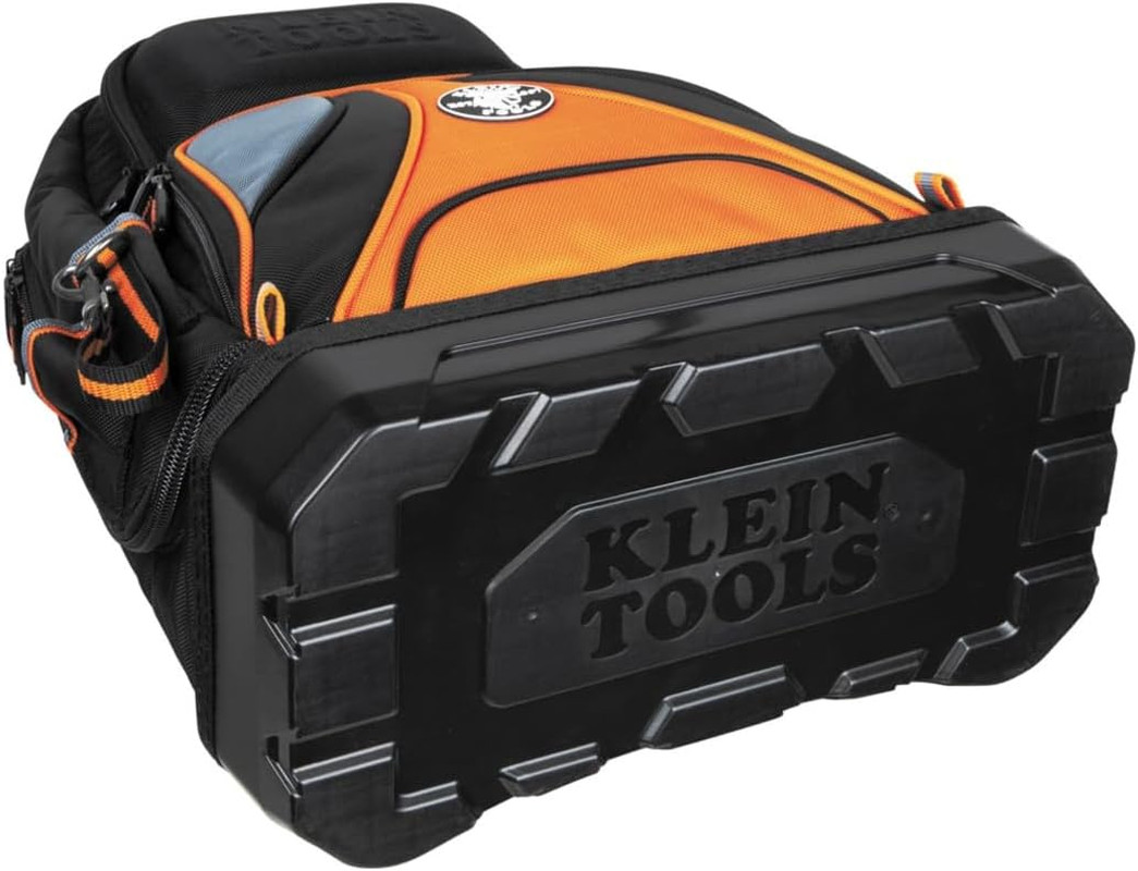 Klein Tools 55421BP-14 Tool Backpack, Heavy Duty Tradesman Pro Tool Bag Organize