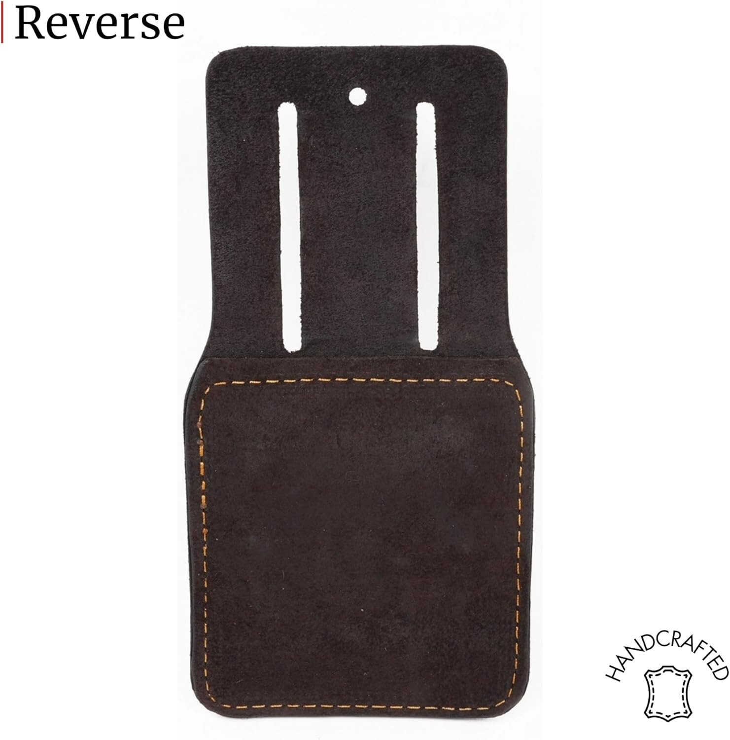 Leather Hammer Holder, Top Grain Leather, Steel Hammer Loop, Handcrafted