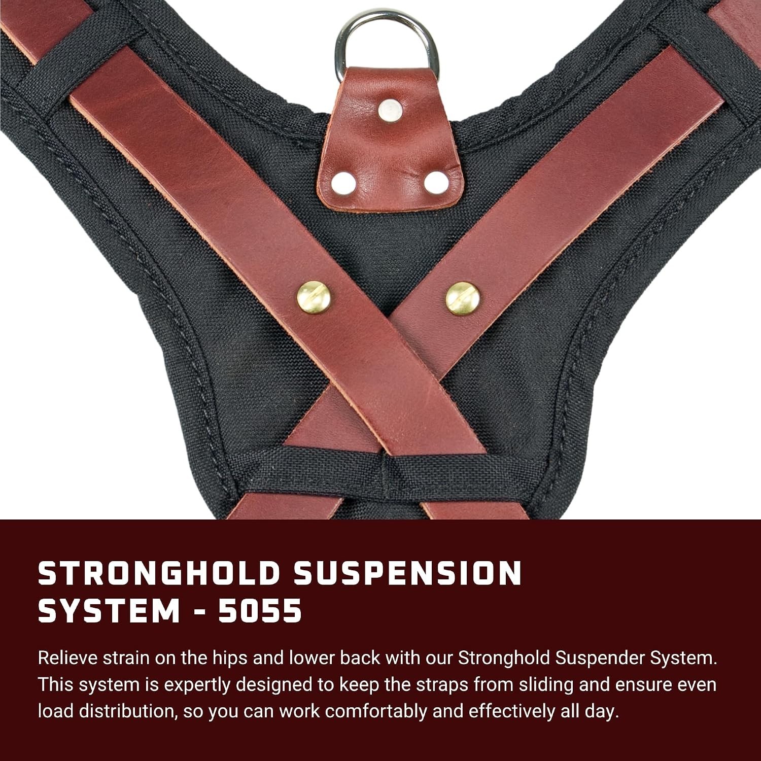 Stronghold Suspension System – Comfortable, Secure Fit – Includes Convenient …