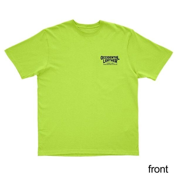 Occidental Leather 505853 T-Shirt – Safety Hi-Vis Green (Choose Size)